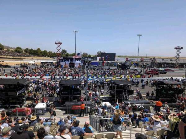 Sonoma Raceway, bloc: MG-M, rangée: 17, place: 6