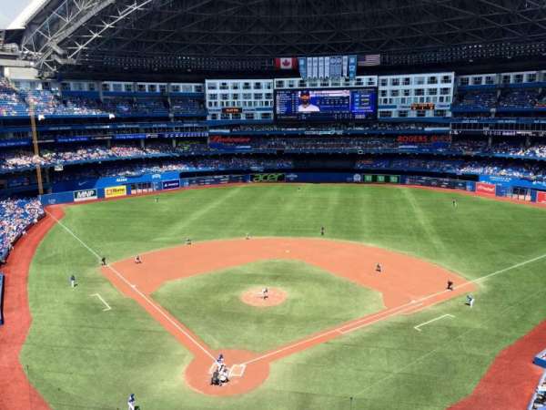 Rogers Centre, bloc: 523, rangée: 1, place: 7