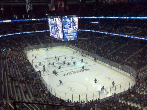 Benchmark International Arena, bloc: 325, rangée: C, place: 18