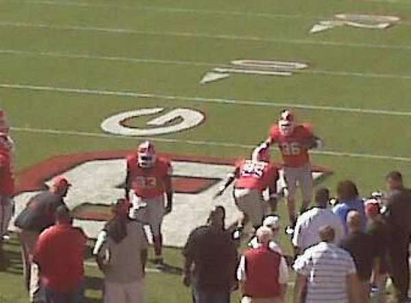 Sanford Stadium, bloc: 117