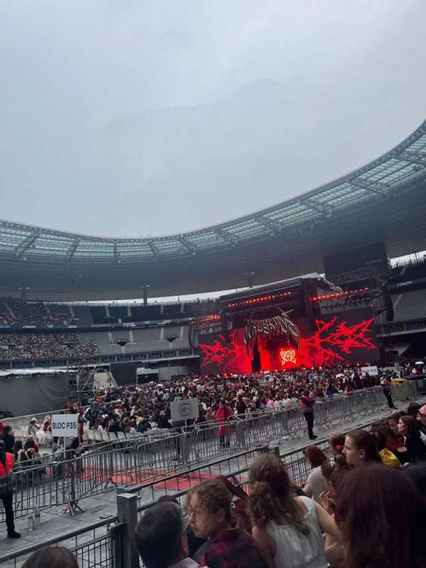 Stade de France, bloc: G5, rangée: 3, place: 5