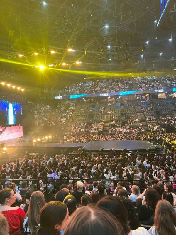 Accor Arena, bloc: Gradin O, rangée: 18, place: 11