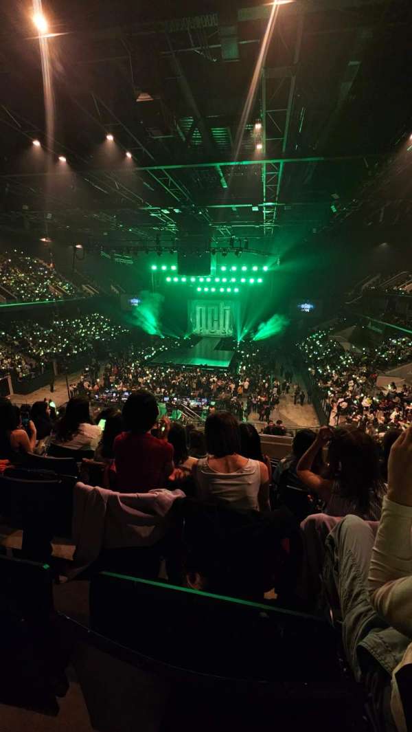 Adidas Arena, bloc: Balcon M, rangée: 73, place: 14