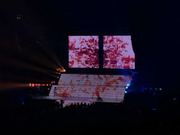 Toyota Center, bloc: 112, rangée: 28, place: 12