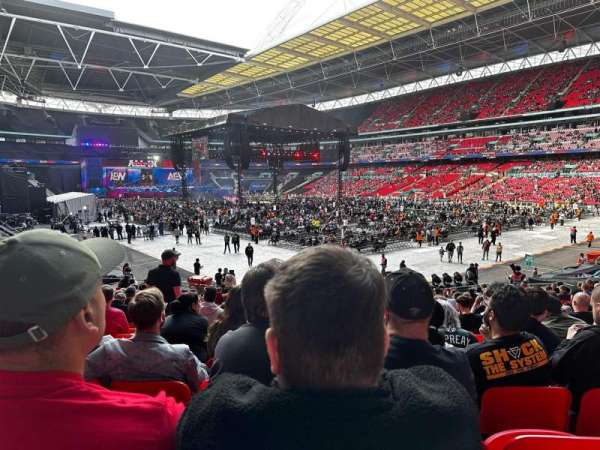 Wembley Stadium, bloc: 115, rangée: 26, place: 130