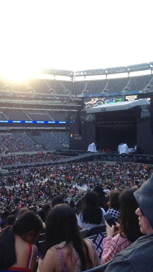 MetLife Stadium, bloc: 115A, rangée: 32, place: 8