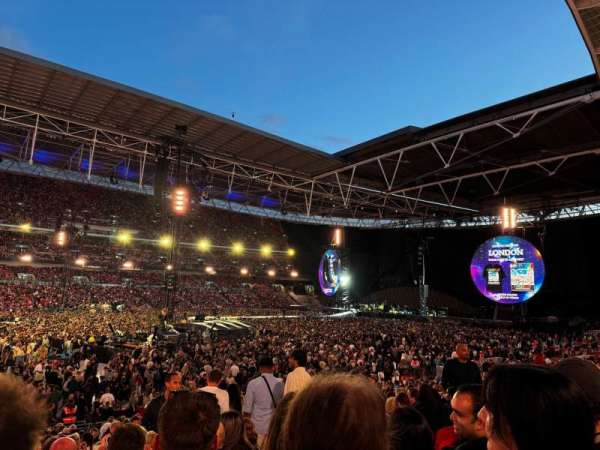 Wembley Stadium, bloc: 103, rangée: 26, place: 31