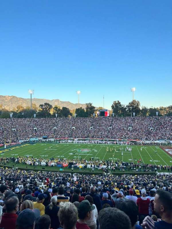 Rose Bowl, bloc: 20-L, rangée: 72, place: 23