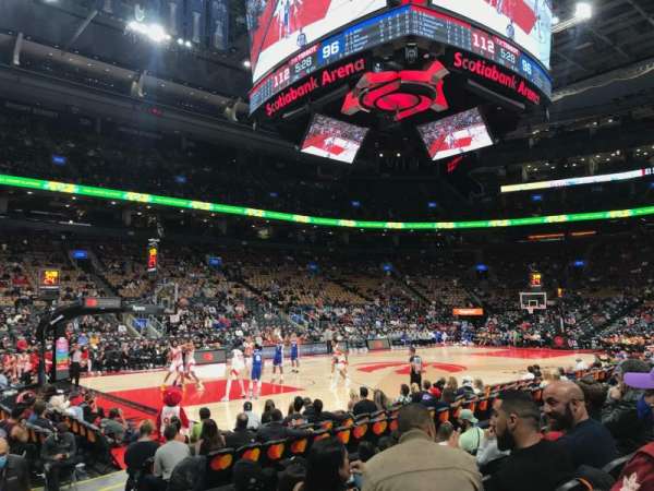 Scotiabank Arena, bloc: 110, rangée: 7, place: 2