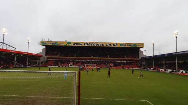 Bescot Stadium, bloc: Away End