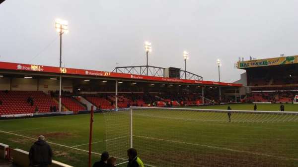Bescot Stadium, bloc: Away End
