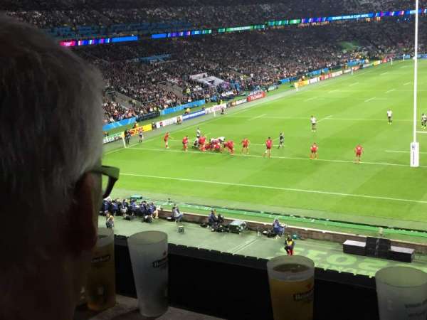 Twickenham Stadium, bloc: M45, rangée: 52, place: 173
