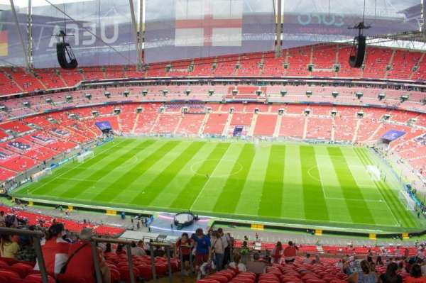 Wembley Stadium, bloc: 525, rangée: 33, place: 346
