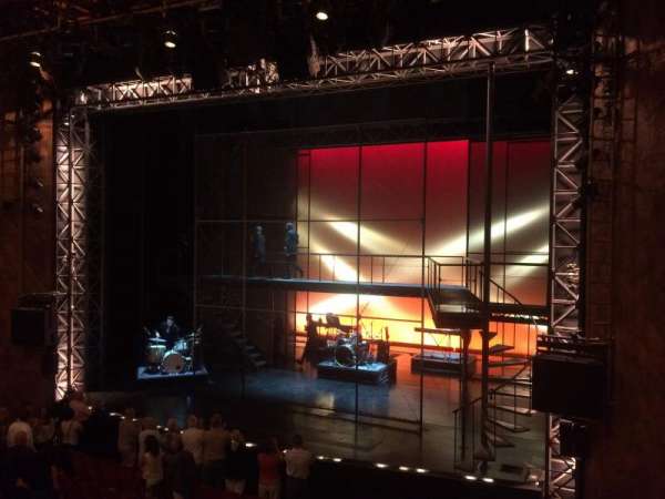 August Wilson Theatre, bloc: Mezzanine R, rangée: A, place: 10