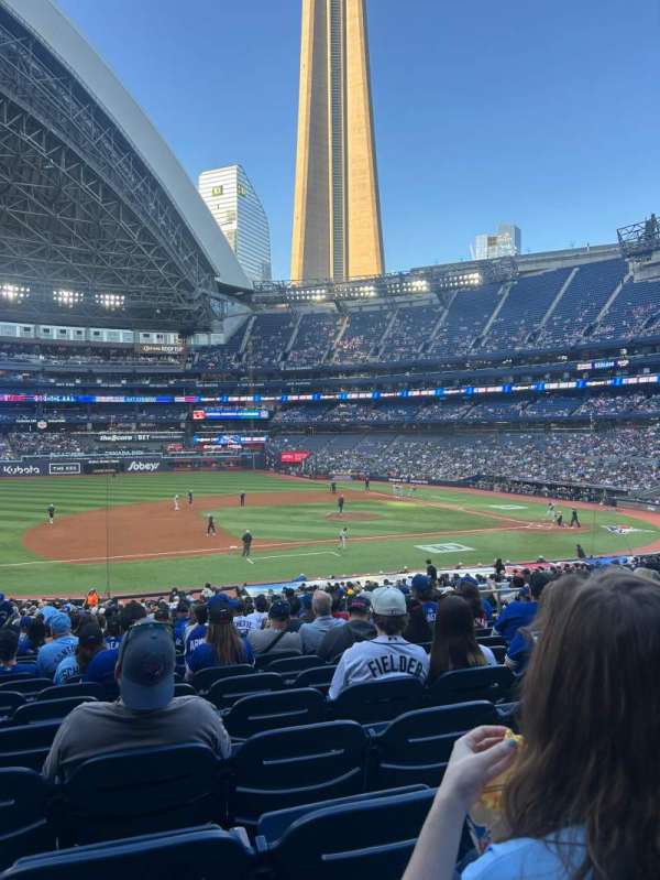 Rogers Centre, bloc: 132, rangée: 38, place: 8
