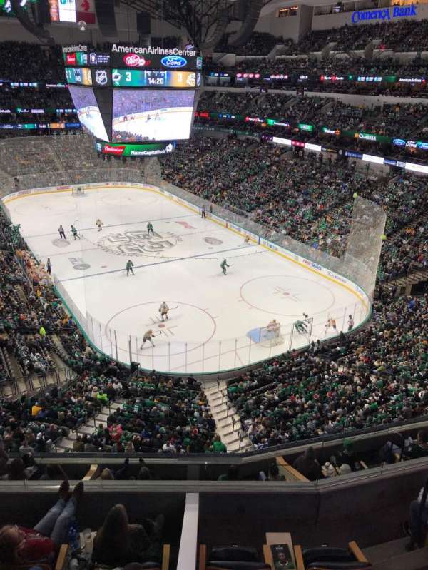 American Airlines Center, bloc: 320, rangée: A, place: 13-14