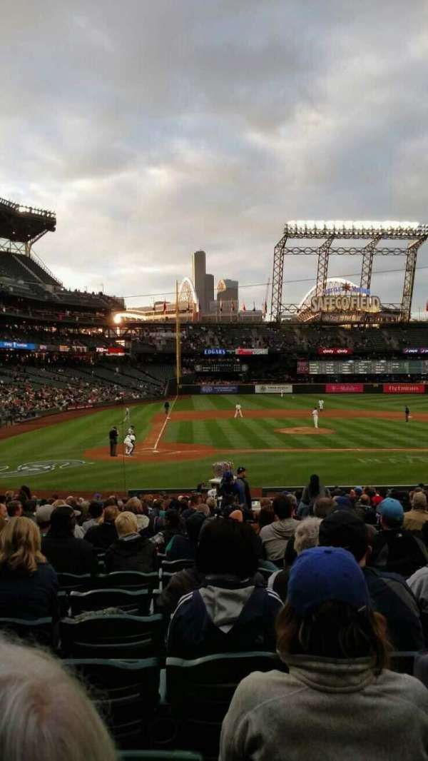 T-Mobile Park, bloc: 125, rangée: 25, place: 5