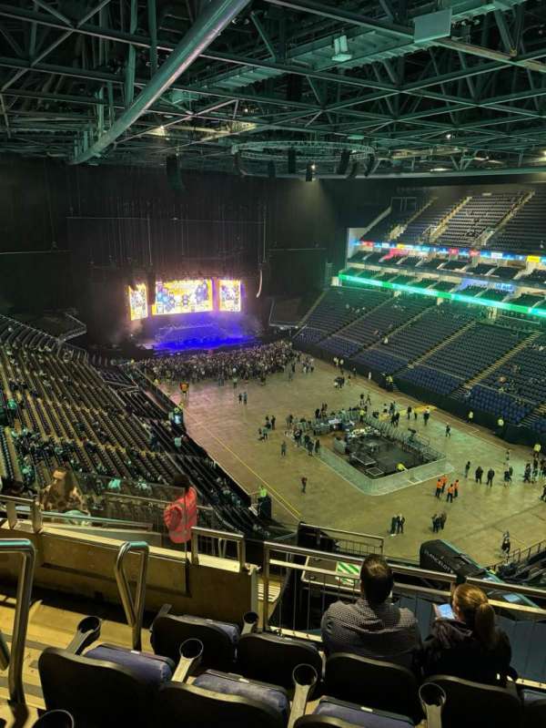 The O2, London, bloc: 408, rangée: K, place: 39