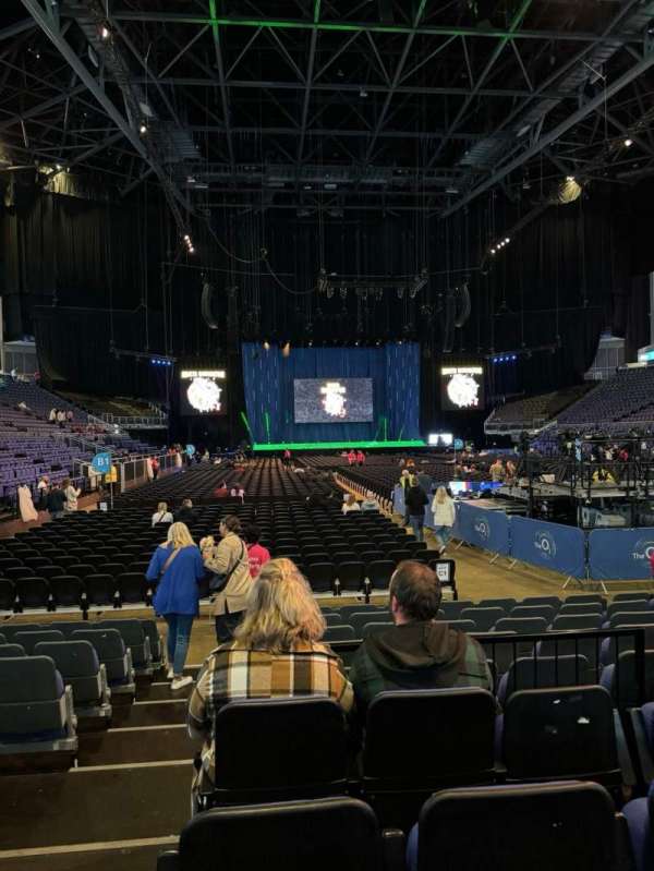 The O2, London, bloc: 106, rangée: A, place: 190
