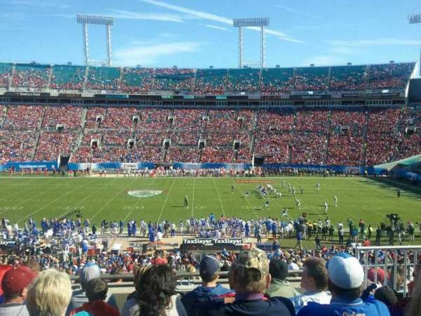 EverBank Stadium, bloc: 209, rangée: f, place: 5