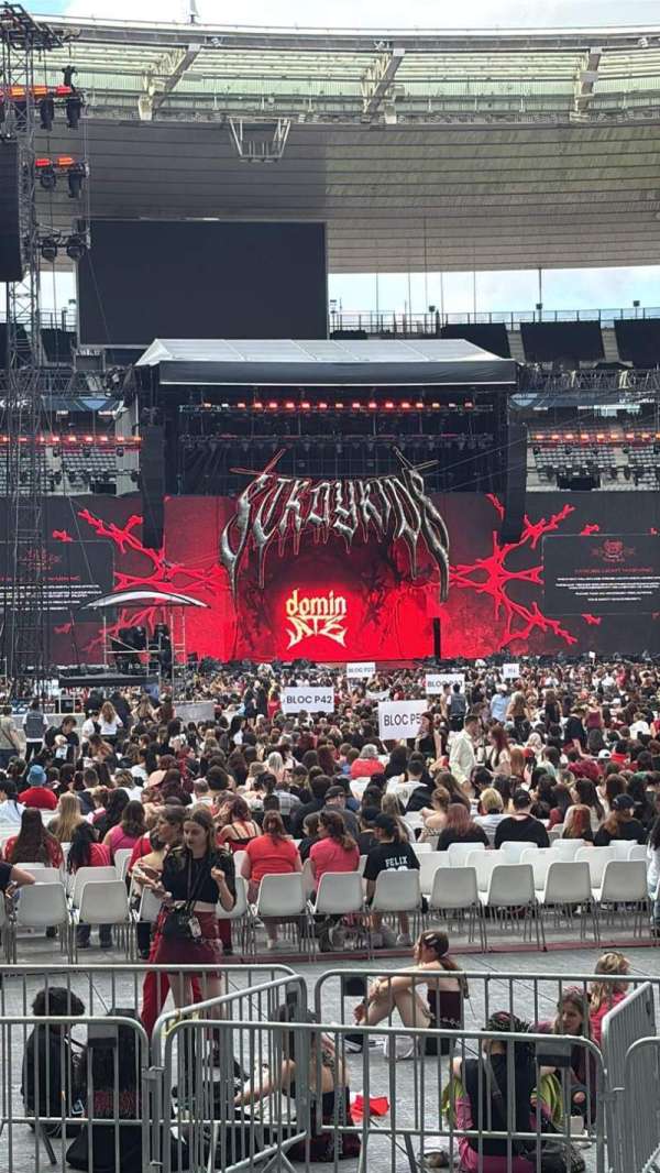 Stade de France, bloc: Y10, rangée: 06, place: 22