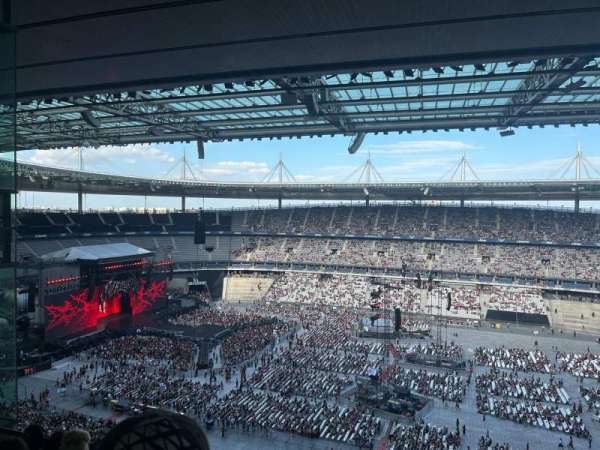 Stade de France, bloc: U2, rangée: 72, place: 12
