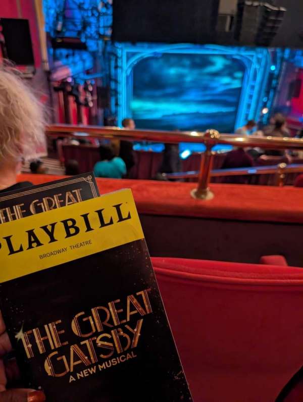 Broadway Theatre - 53rd Street, bloc: Rear Mezzanine L, rangée: F, place: 10