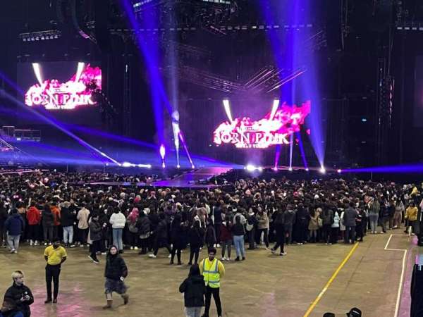 The O2, London, bloc: 108, rangée: K, place: 247