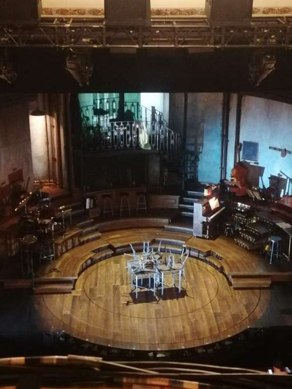 Lyric Theatre, West End, bloc: Grand Circle, rangée: A, place: 15