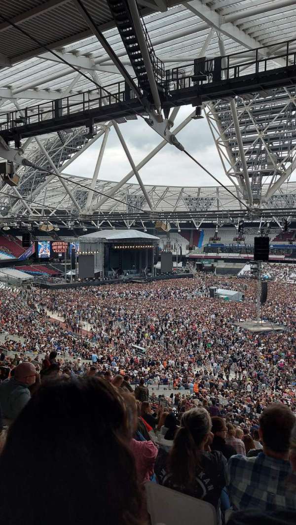 London Stadium, bloc: 241, rangée: 58, place: 289