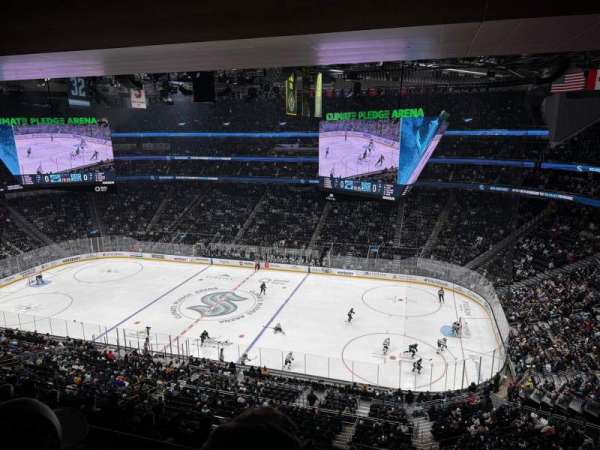 Climate Pledge Arena, bloc: 212, rangée: B, place: 9