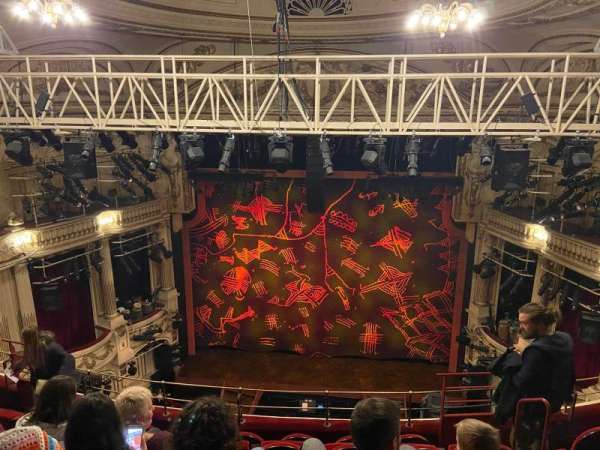 théâtre mogador, bloc: balcon, rangée: RR, place: 11