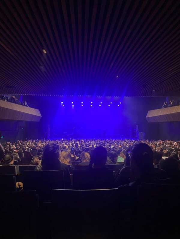 Salle Pleyel, bloc: parterre haut impair, rangée: Z, place: 11