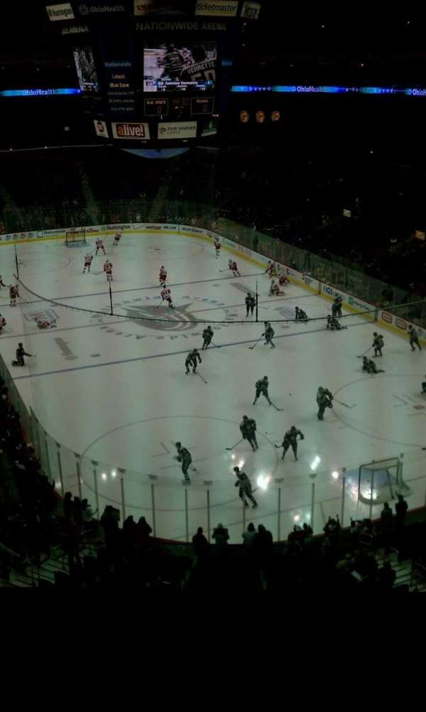 Nationwide Arena, bloc: 226, rangée: D