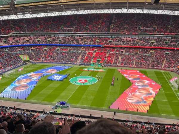 Wembley Stadium, bloc: 525, rangée: 24, place: 336