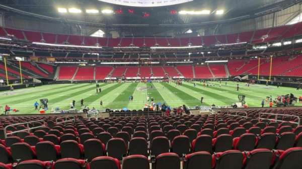 Mercedes-Benz Stadium, bloc: C128, rangée: 15, place: 12