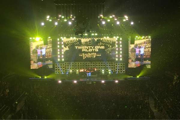 Prudential Center, bloc: 103, rangée: 5, place: 3