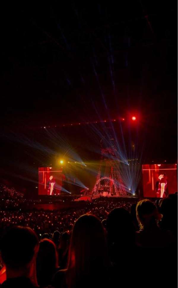 Royal Arena, bloc: 106, rangée: 17, place: 106