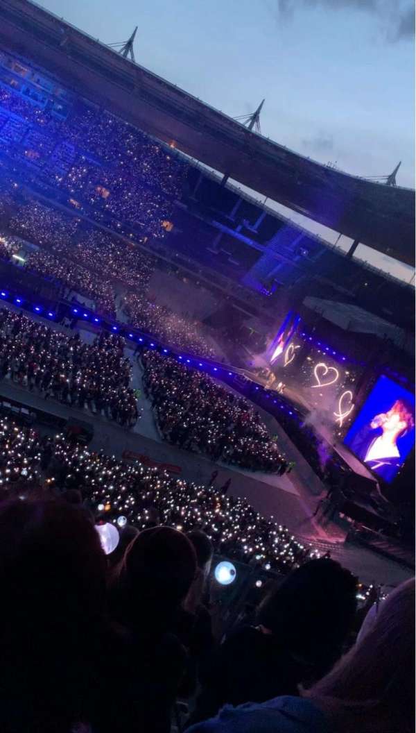 Stade de France, bloc: E11, rangée: 51, place: 8