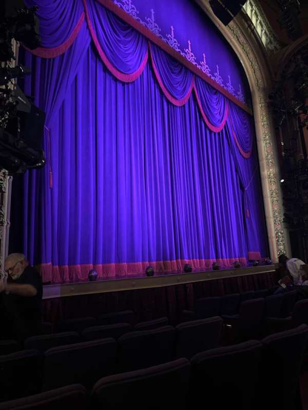 Lyceum Theatre, Broadway, bloc: Orchestra L, rangée: F, place: 9