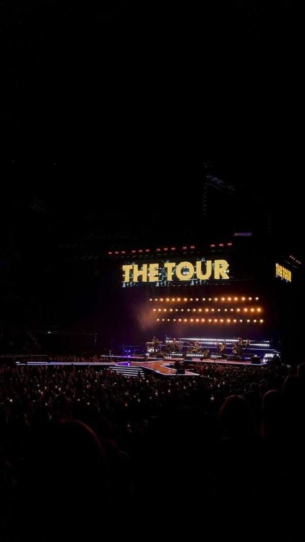 The O2, London, bloc: 110, rangée: H, place: 306