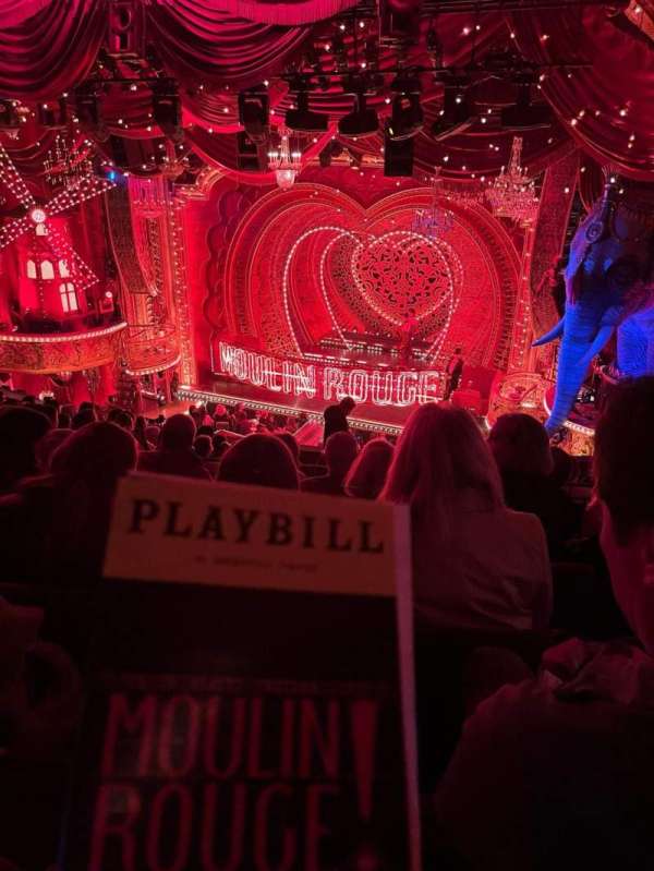 Al Hirschfeld Theatre, bloc: Mezzanine R, rangée: L, place: 12