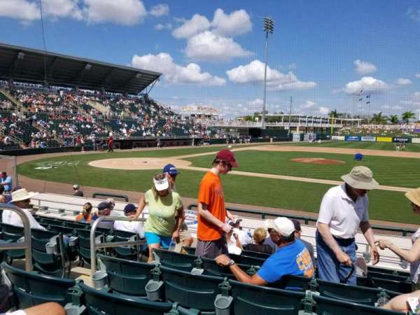 Hammond Stadium at Lee County Sports Complex, bloc: 103, rangée: 10, place: 17