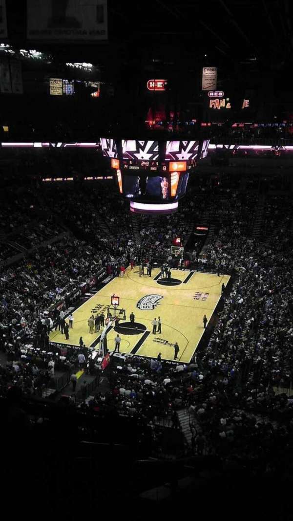 Frost Bank Center, bloc: 231, rangée: 9, place: 1