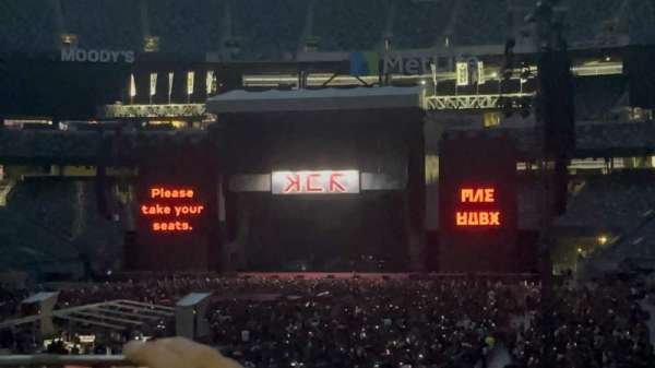 MetLife Stadium, bloc: 123, rangée: 32, place: 24
