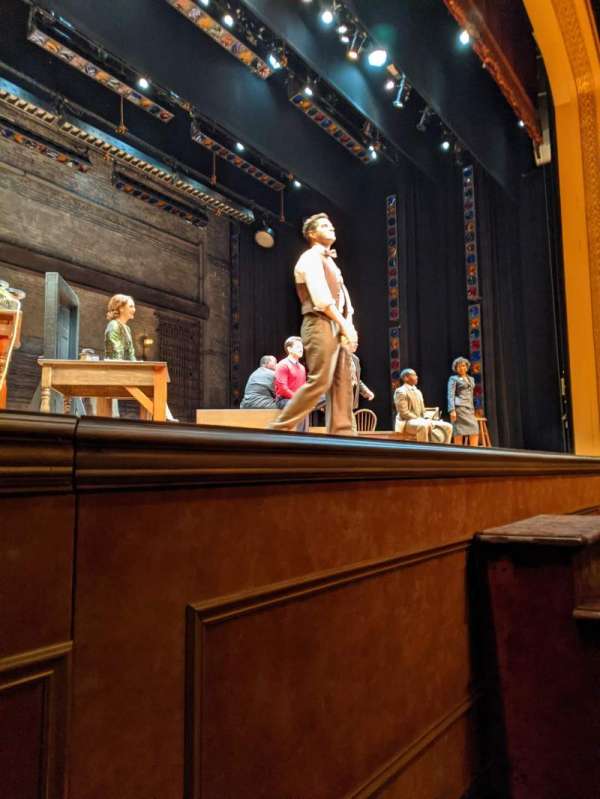 Todd Haimes Theatre, bloc: Orchestra L, rangée: A, place: 5