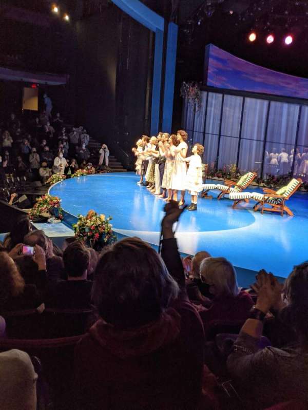 Vivian Beaumont Theater, bloc: Orchestra R, rangée: G, place: 510