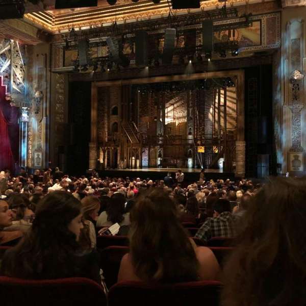 Hollywood Pantages Theatre, bloc: Orchestra C, rangée: PP, place: 112