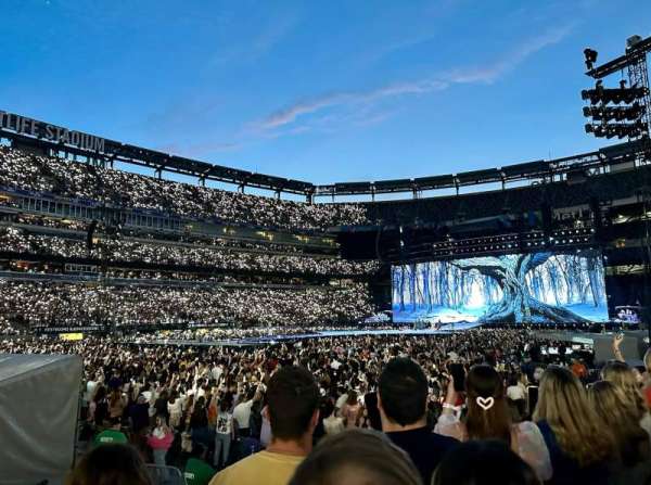 MetLife Stadium, bloc: 117, rangée: 4, place: 15