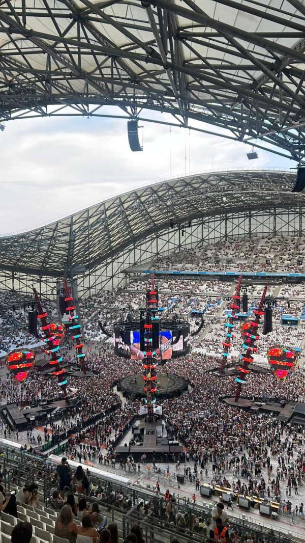 Stade Vélodrome, bloc: jean Bouin Y
